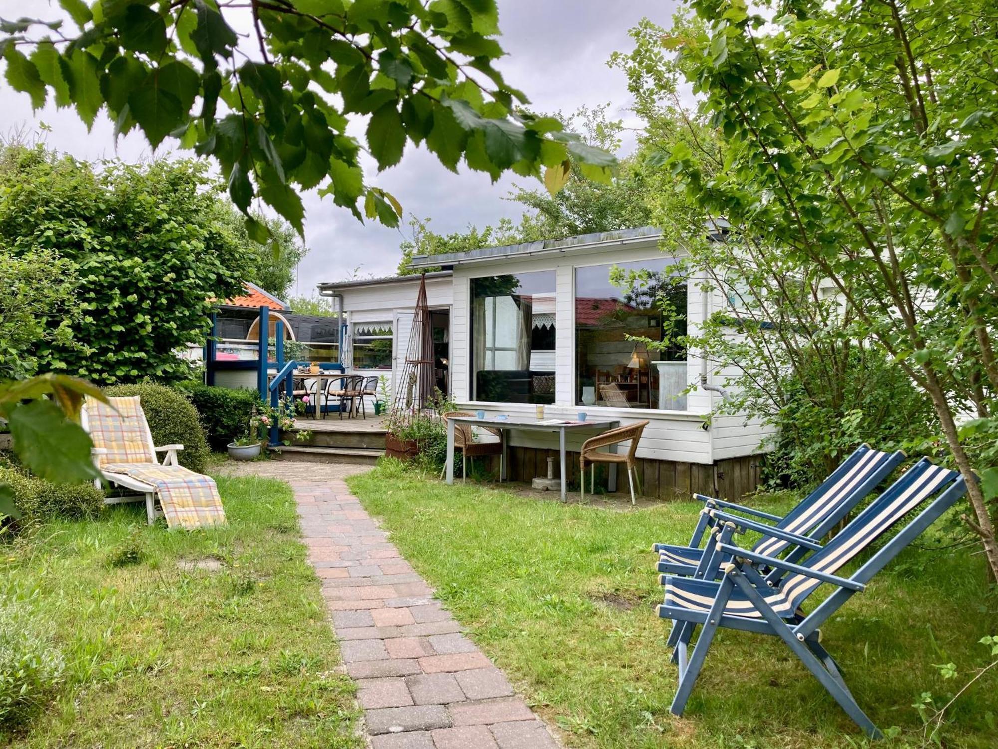 Het Kleine Huis Mobile Home By The Harbour And The Lauwersmeer Anjum Екстериор снимка