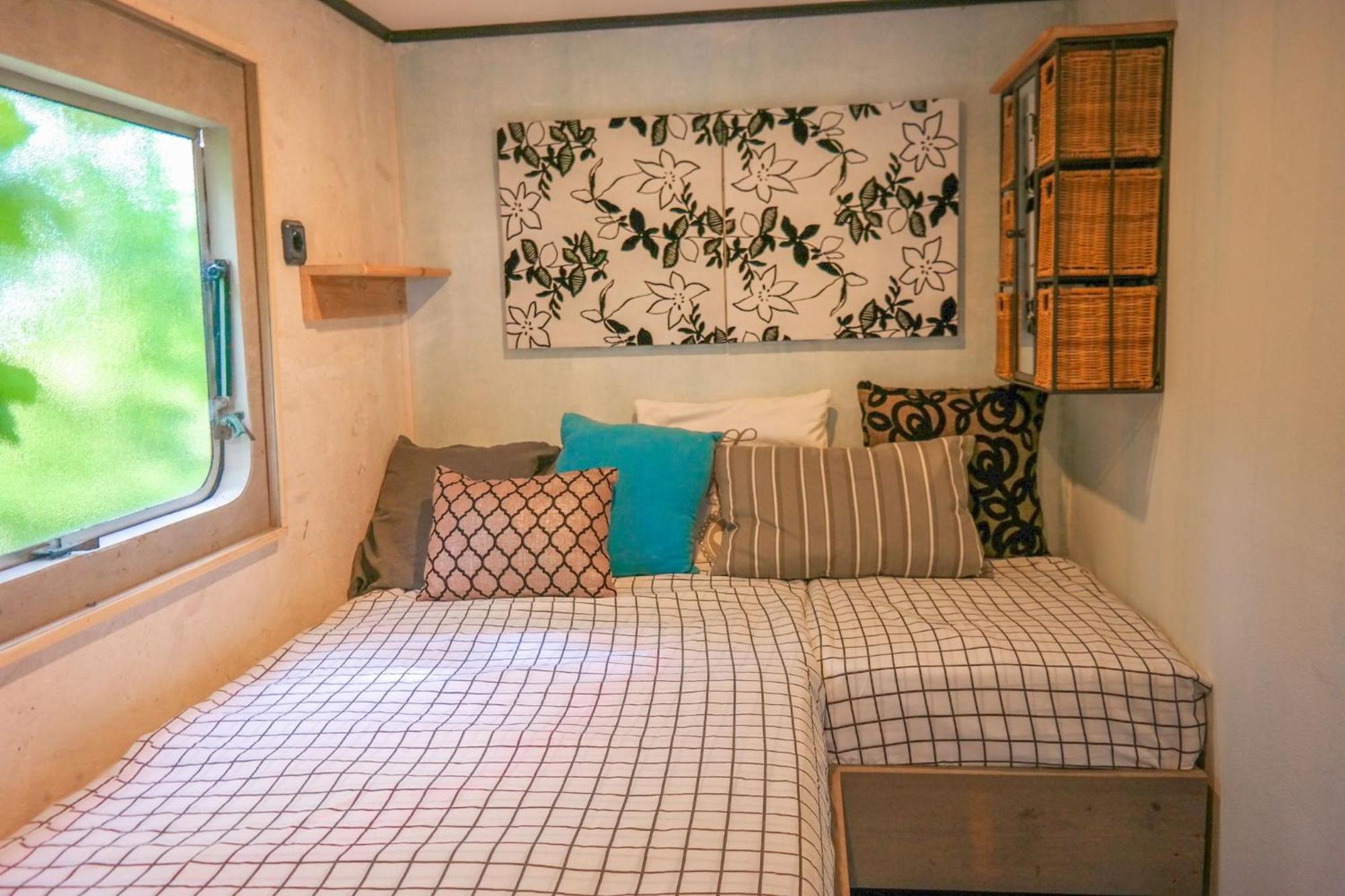 Het Kleine Huis Mobile Home By The Harbour And The Lauwersmeer Anjum Екстериор снимка