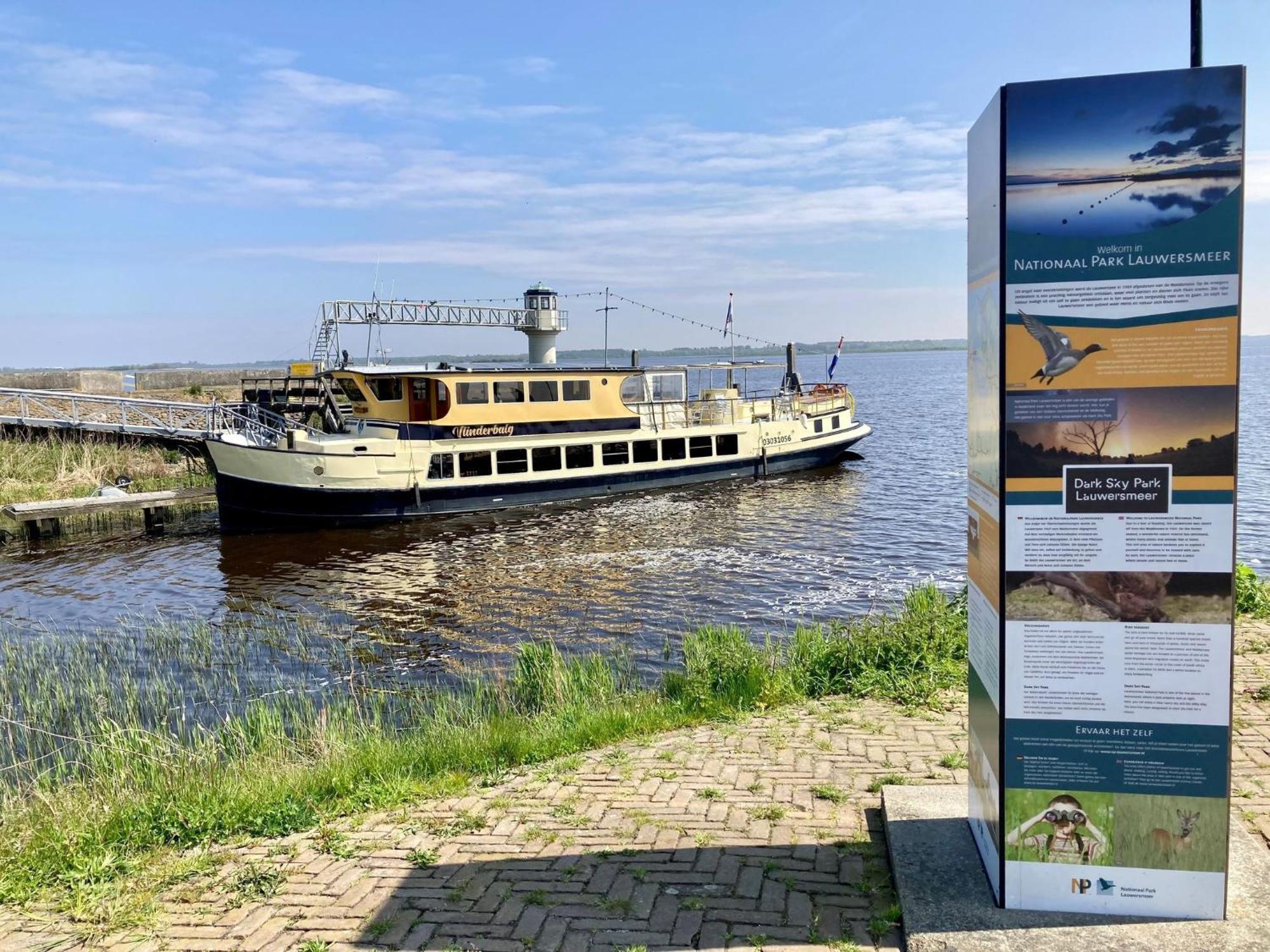 Het Kleine Huis Mobile Home By The Harbour And The Lauwersmeer Anjum Екстериор снимка